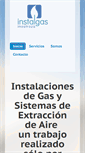 Mobile Screenshot of instalgas.cl